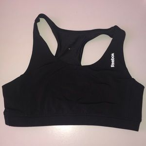 Black Reebok Sports Bra